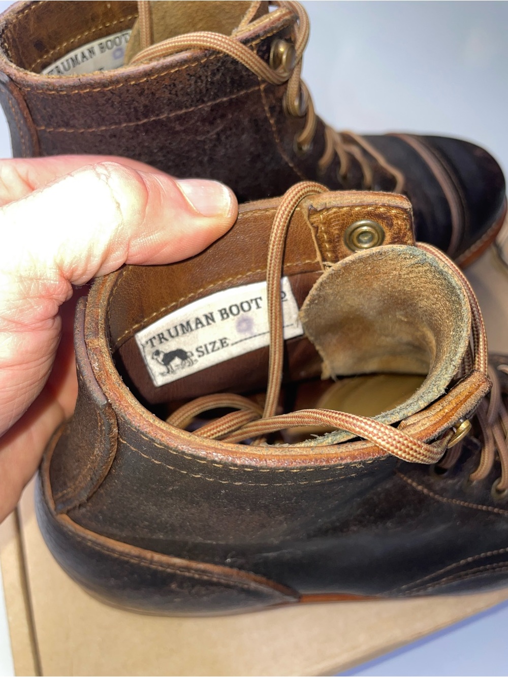 Truman Boots (Java Waxed Flesh 9) - Picture 13 of 14